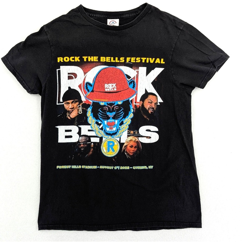 Rock The Bells Festival 2022 TShirt Small LL Cool J Ice Cube Lil Kim Hip Hop Rap